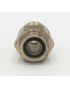 Brass pneumatic connector male abk 16 mm - 22 mm