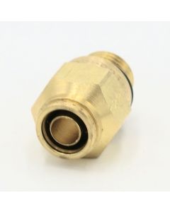 Brass pneumatic connector male abk 8 mm - 14 mm