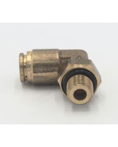 Brass pneumatic male swivel 90 deg elbow abk 10 mm - 12 mm