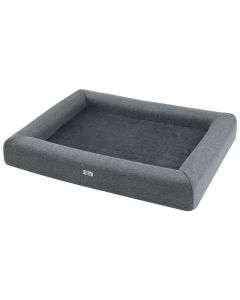 i.Pet Pet Bed Dog Cat Large Calming Soft Sofa Cushion Egg Crate Washable Grey