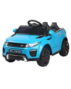 Rigo Kids Electric Ride On Car SUV Range Rover-inspired Toy Cars Remote 12V Blue