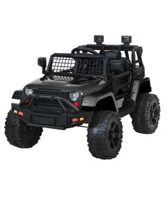 Rigo Kids Electric Ride On Car Jeep Toy Cars Remote 12V Black