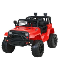 Rigo Kids Electric Ride On Car Jeep Toy Cars Remote 12V Red