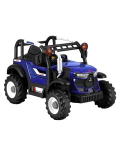 Rigo Kids Electric Ride On Car Off Road Jeep Remote 12V Blue