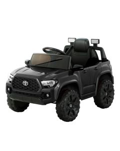 Kids Electric Ride On Car Toyota Tacoma Off Road Jeep Toy Cars Remote 12V Black