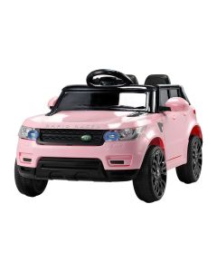 Rigo Kids Electric Ride On Car SUV Range Rover-inspired Cars Remote 12V Pink