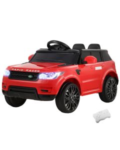 Rigo Kids Electric Ride On Car SUV Range Rover-inspired Cars Remote 12V Red