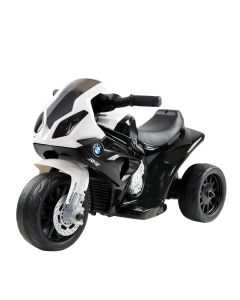 Kids Electric Ride On Car Police Motorcycle Motorbike BMW Licensed S1000RR Black