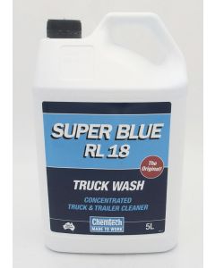 CHEMTECH BRAND Super blue concentrated  truck wash 5L.Part RL18-5L