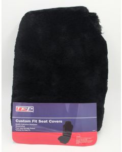 GENUINE KENWORTH Lambswool seat cover black w/o logo for drivers seat to fit ISRI 6860/870 Part No SC1SR16860BRSB