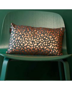 Felidea Cotton Green Cushion by Bedding House