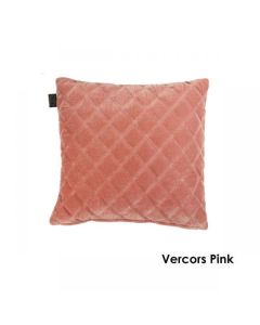 Vercors Cotton Pink Cushion by Bedding House