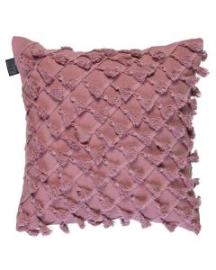 Dondi Filled Cotton Pink Cushion by Bedding House