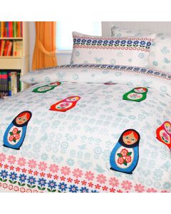 Chenka Applique Quilt Cover Sets by Happy Kids Single