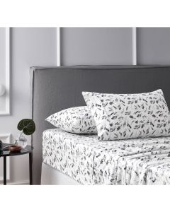 Botanical Cotton Flannelette Sheet Set by Accessorize Single