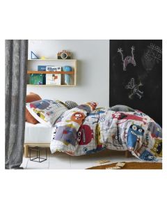 Monster Squad Glow In The Dark Quilt Cover Sets by Happy Kids Single