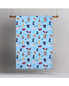 Woof Glow In The Dark Quilt Cover Sets by Happy Kids Double