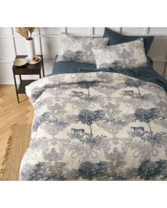 Matteo Printed Microfibre 3 Piece Comforter Set by The Big Sleep Queen