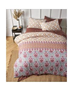 Pippa Printed Microfibre Quilt Cover Set by The Big Sleep Queen