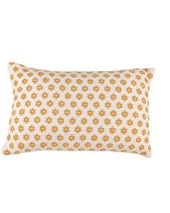 Norah Ochre Filled Cushion by Accessorize