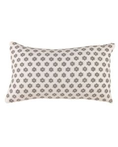 Norah Grey Filled Cushion by Accessorize