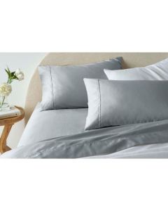 1900Tc Cotton Rich Grey Sheet Set by Accessorize Queen