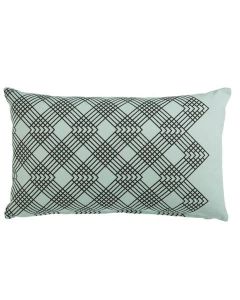 Valence Cotton Mint Green Cushion by Bedding House