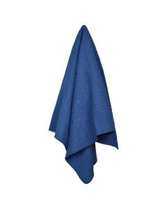 Navy Classic 100% Cotton Throw