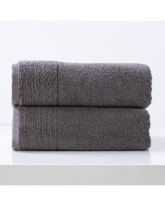 Aireys 650 GSM Zero Twist 2 Pack Nickel Bath Sheet by Renee Taylor