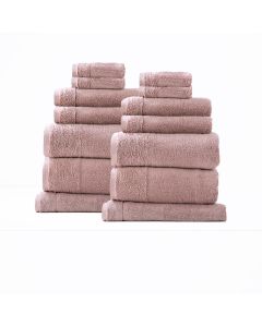 Aireys 650 GSM Zero Twist 14 Piece Bath Cherwood Towel by Renee Taylor