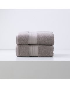 Brentwood 650 GSM Low Twist 2 Pack Whisper Bath Sheet by Renee Taylor