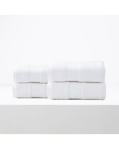 Brentwood 650 GSM Low Twist 4 Pack Bright Bath Sheet by Renee Taylor