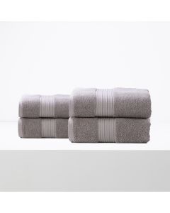 Brentwood 650 GSM Low Twist 4 Pack Whisper Bath Sheet by Renee Taylor