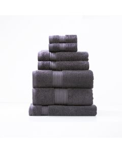 Brentwood 650 GSM Low Twist 7 Piece Carbon Bath Sheet by Renee Taylor