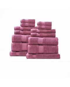 Brentwood 650 GSM Low Twist 14 Piece Rosebud Bath Sheet by Renee Taylor