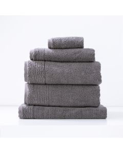 Aireys 650 GSM Zero Twist 5 Piece Bath Nickel Towel by Renee Taylor