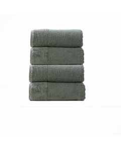 Aireys 650 GSM Zero Twist 4 Piece Agave Bath Towel by Renee Taylor