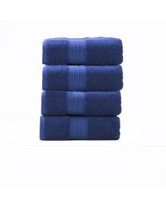 Brentwood 650 GSM Low Twist 4 Piece Bath Royal Towel by Renee Taylor