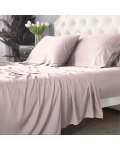 Bamboo Cotton 500 TC Peach Sheet Set by Park Avenue Long Single