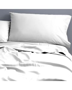 Natural Cotton 500 Thread Count White Sheet Set by Park Avenue King