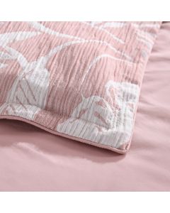 Palm Tree Jacquard Clay European Pillowcase by Renee Taylor