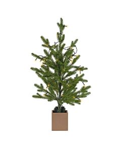 Santa's Helper Warm Light Christmas Tree Merry Celebrations 60CM