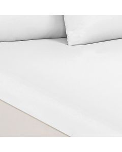 Royal Comfort 1500 Thread Count Cotton Rich Sheet Set 3 Piece Ultra Soft Bedding - Double - White