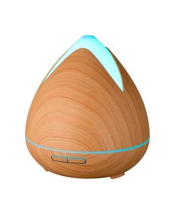 Essential Oils Ultrasonic Aromatherapy Diffuser Air Humidifier Purify 400ML - Light Wood