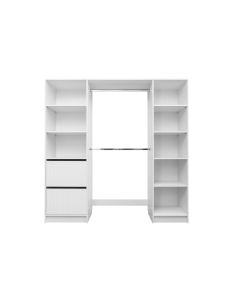 BASEL 2M WALK IN WARDROBE KIT - FLUTED