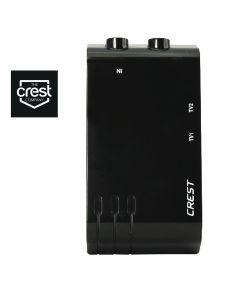 Crest UHF VHF Digital TV Signal Splitter Distributor 2 Outputs