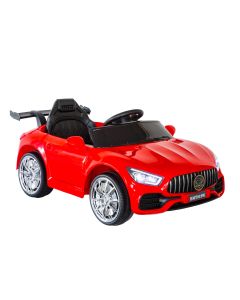 Mercedes-inspired Design Ride-on (Red) Electric Car with Parental Remote Control