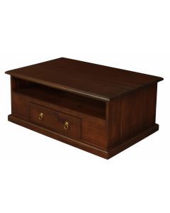 Tasmania 2 drawer Coffee Table - Mahogany