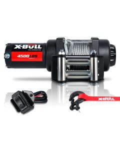 X-BULL Electric Winch 4500LBS/2041KG Steel Cable Wireless Remote Boat ATV 4WD