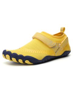 Women Water Shoes Barefoot Quick Dry Aqua Sports Shoes - YellowSize EU36 = US3.5